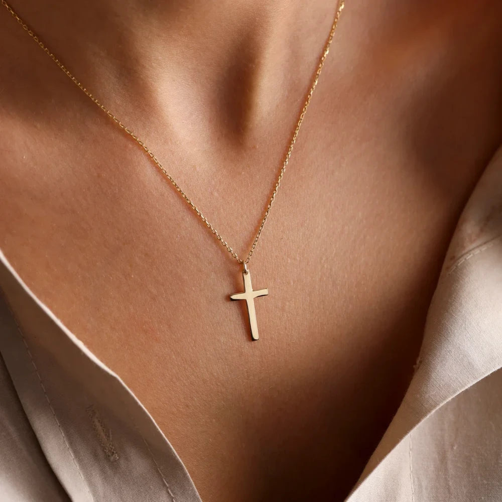 Stainless Steel Cross Necklace