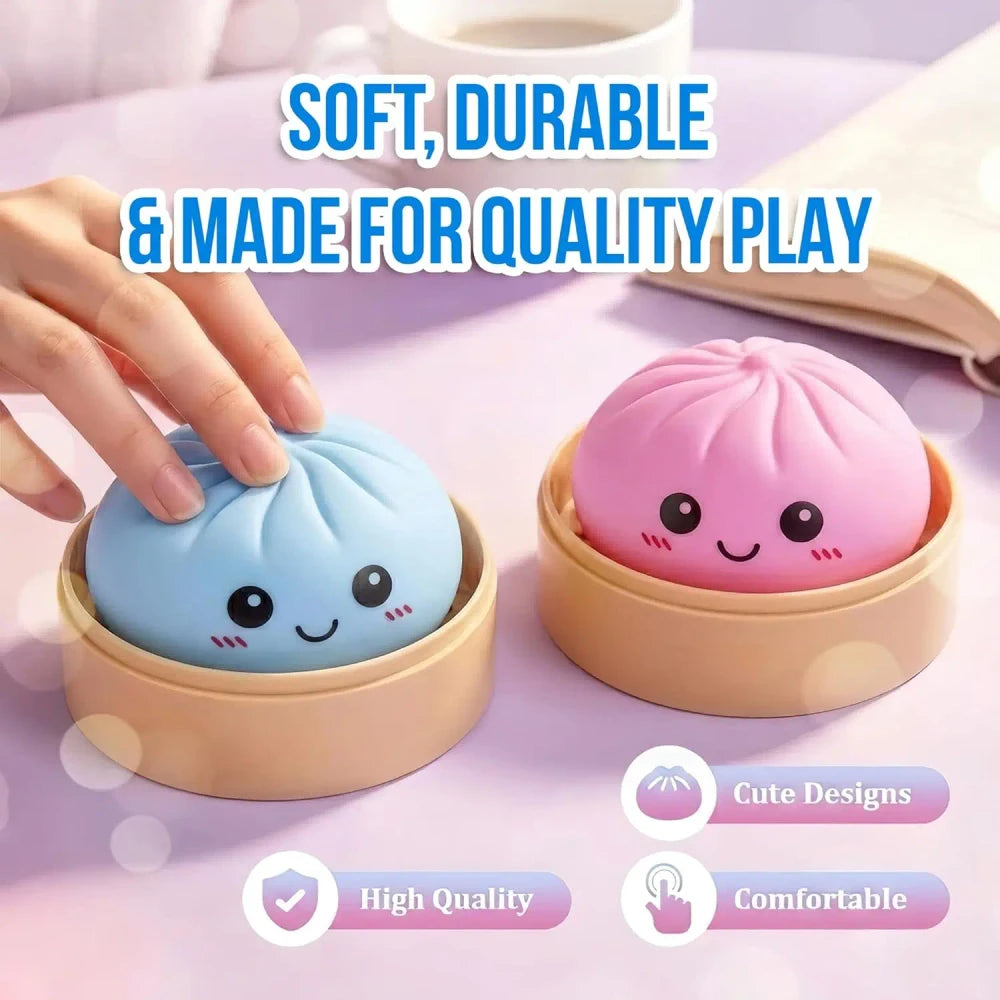Dumpling Squishy Fidget Toy