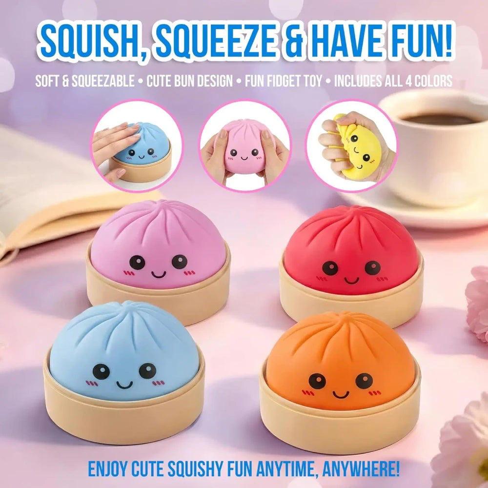 Dumpling Squishy Fidget Toy